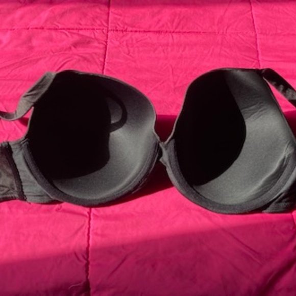 BLACK UNDERWIRED BRA by Lilyette 40 DDD - Picture 2 of 7